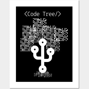 Coding Tree Posters and Art